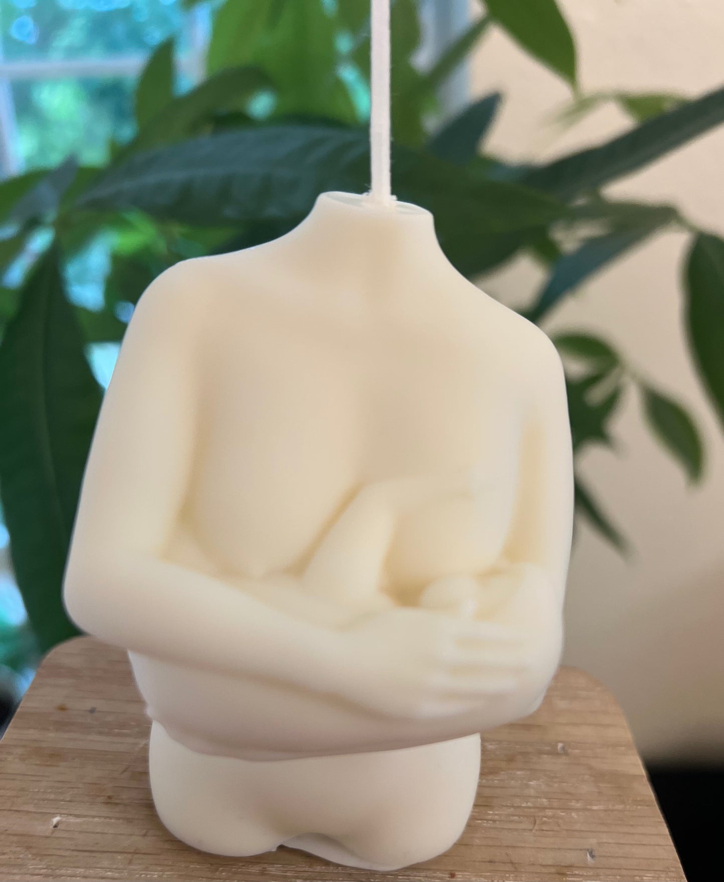 Breastfeeding candle