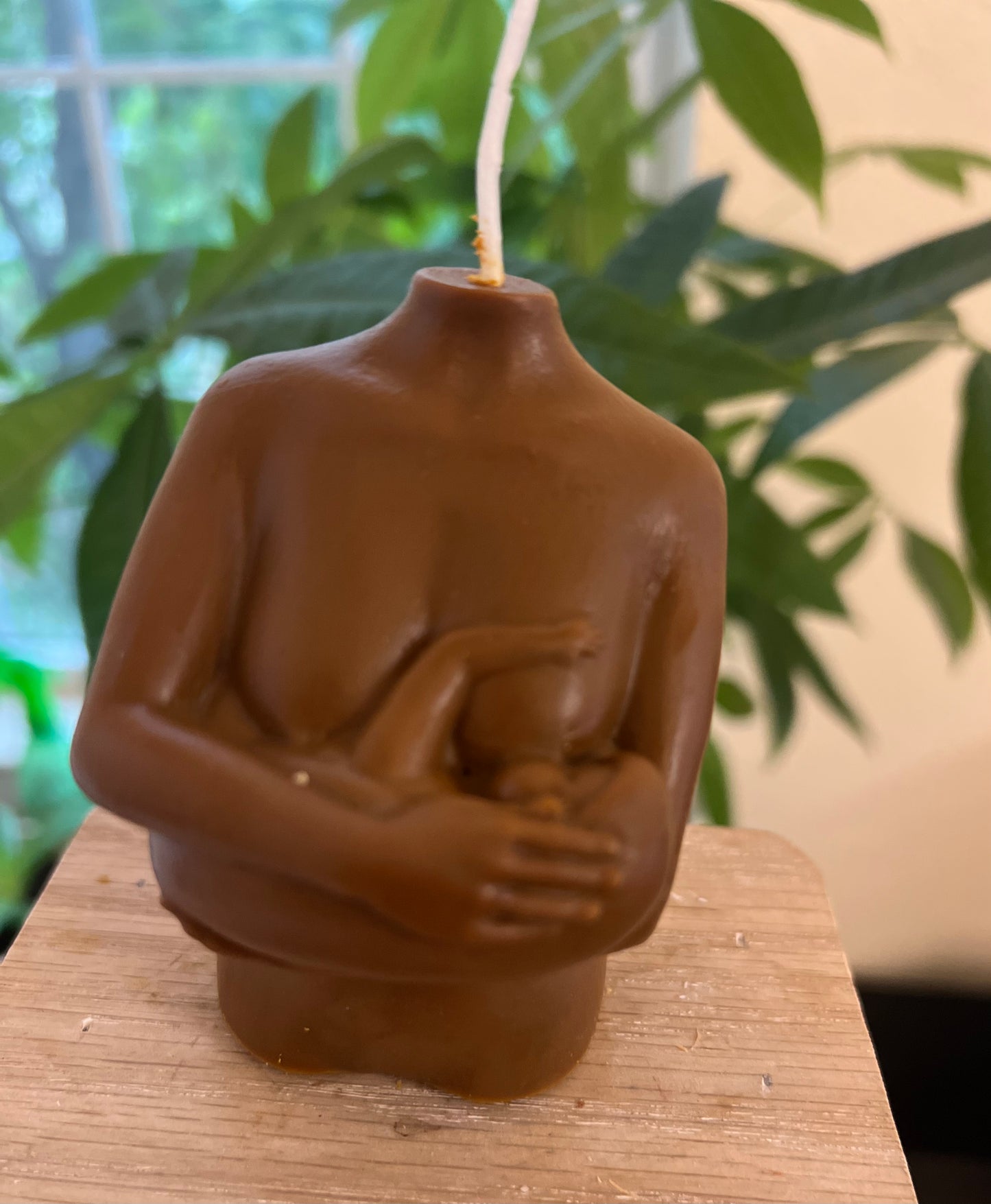 Breastfeeding candle